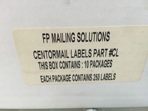 Francotyp Postalia Type CL for Centormail 120 140 postage meter tape 2500 labels