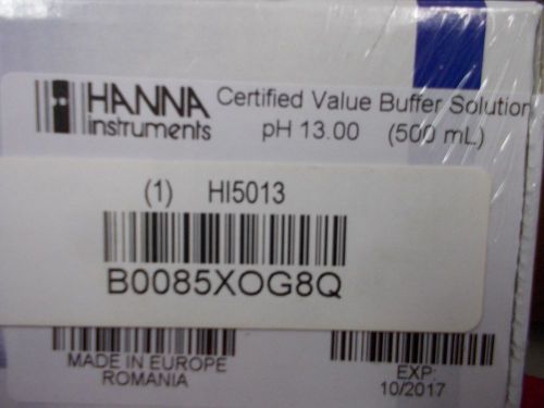 Hanna Instruments Certified Value Buffer Solution pH13.00 HI5013