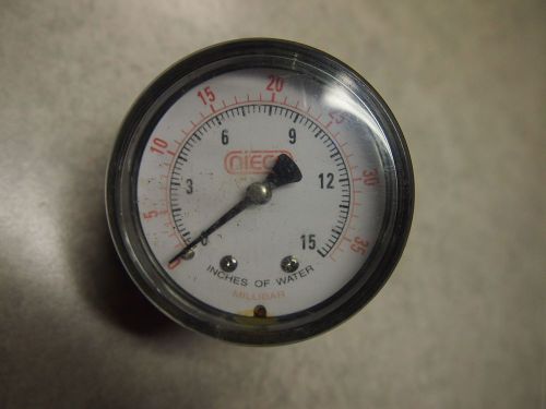 Nieco Broiler Gas Pressure Gauge