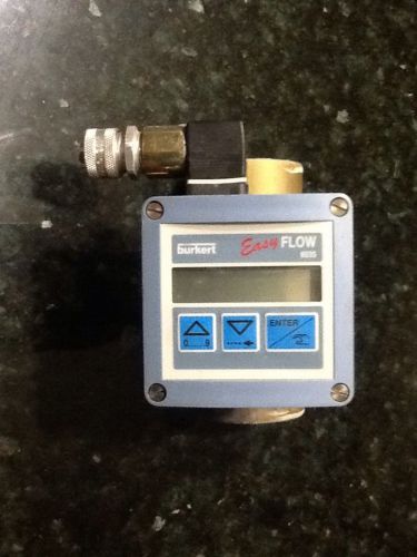 Burkert  Paddlewheel  Flow Transmitter SE35/8035 Inline Coil Induction Flowmeter
