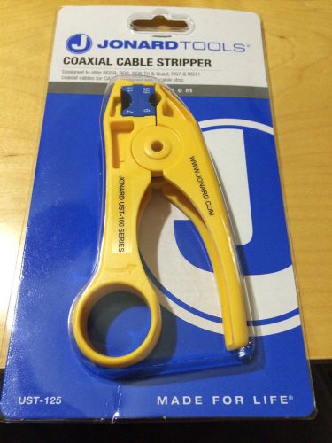 Jonard coax cable strip tool ust-100 prep rg59 rg6 tri quad rg7 rg11 catv satv for sale