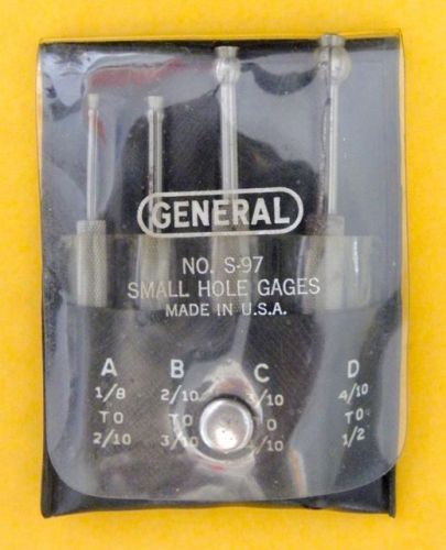 Vintage general 4 small hole gages for sale