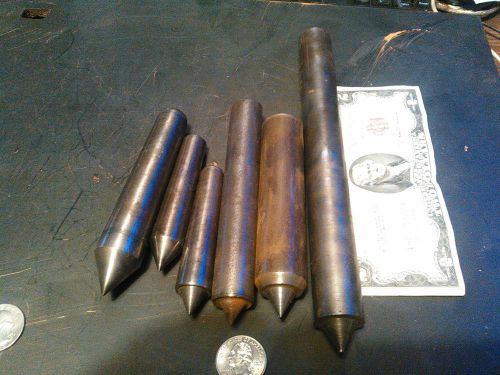 Lot of 6 Machinist Transfer Punchs