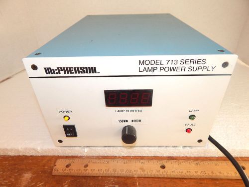 McPherson Model 713 Series Lamp Power Supply