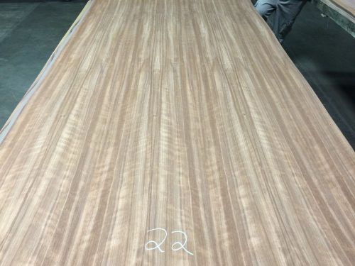 Wood Veneer Etimoe 48x89 1pc total Wood Backed  &#034;EXOTIC&#034; TNA 22