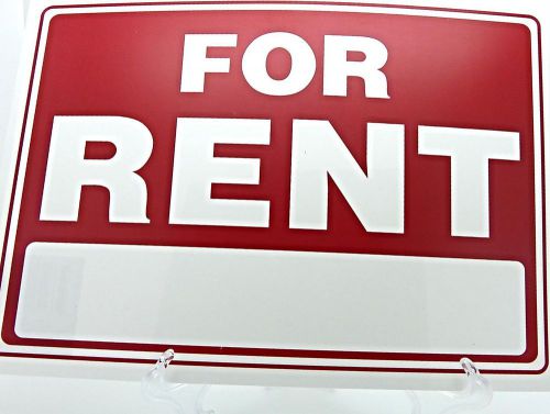 New for Rent red sign hangable signal