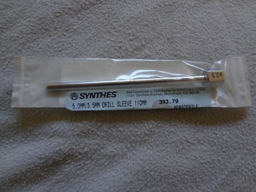 Synthes 5.0mm/3.5mm drill sleeve 110mm  393.79 for sale