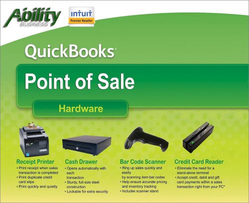 Quickbooks pos 2013 software &amp; hardware for sale