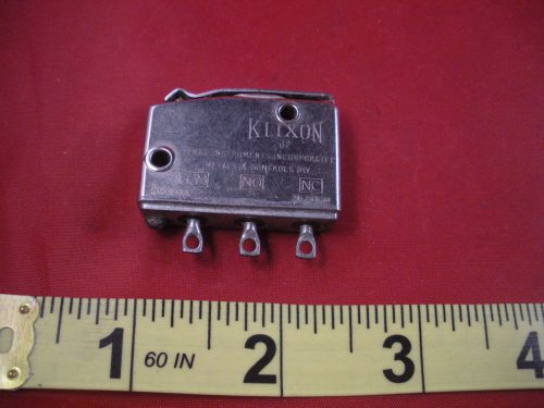 Klixon KX5-4-8 R4 Hermetic Seal Limit Switch KX548 Hermetically Sealed used