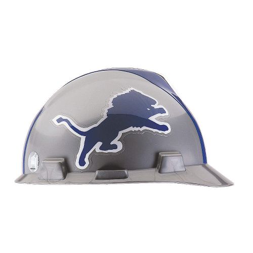 NFL Hard Hat, Detroit Lions, Gray/Blue 818394