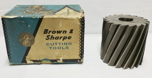 NEW Brown &amp; Sharpe SLAB MILLING CUTTER 2 1/2 DIA 2 1/2 WIDE 1 HOLE 702C-14