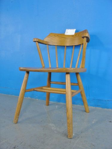 Oak barrel side arm chair restaurant for sale