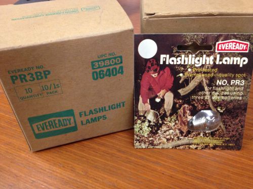 MICRO LAMPS PR-3 MINIATURE LAMPS - NEW (60 PCS) INDIVIDUALLY CARDED