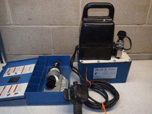 Ilsco ilc-12h-n hydraulic die remote tool 750 mcm-8 with afl 10ab hydraulic pump for sale