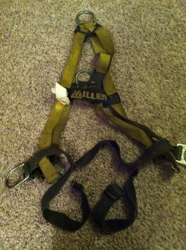 Miller Safety harness Fall protection Full Body. Free Shipping. Universal Fit.
