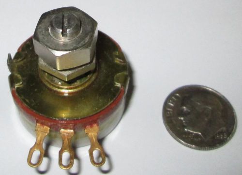25k ohm 2 watt potentiometer  1 pc  p.e.c. rv4laysa253a  locking  nos for sale