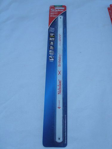Lot 2 Nicholson Bi-Metaloy Hacksaw Blades 10” 250mm 24T NEW NIP