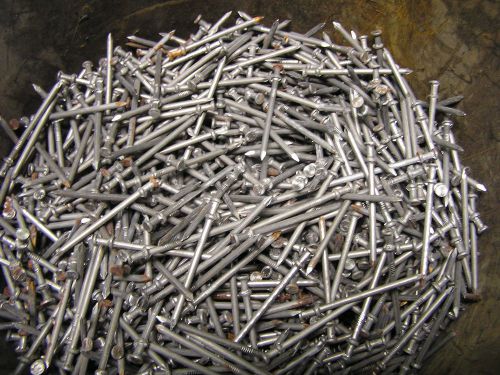 5 Pounds 8d Scaffold Nails 2 1/4 Inch Duplex Head Nails Old Stock Bulk