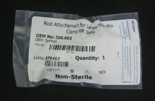 Stryker Sustainablility 390.003 Rod Attachment for Lg Multi-Pin Clamp by Synthes