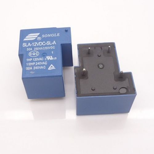 1pcs songle power relay sla-12vdc-sl-a 4 pin 12v dc coil pcb type electromagnet for sale