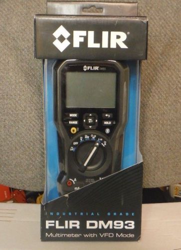 FLIR DM93 Mutimeter with VFD Mode  New In Box