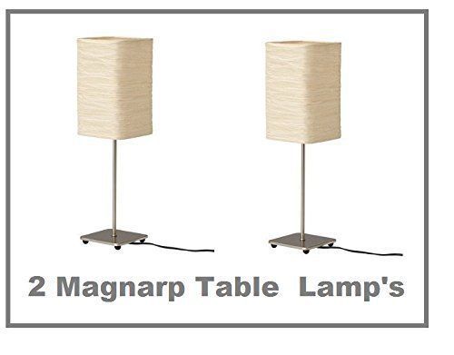 Ikea Magnarp Table Lamp 20&#034; Height *Similar to Orgel Table Lamp* -- SET OF 2
