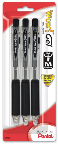 Pentel of America, Ltd. Ink Pentel Wow!™ Gel Pen Black Set of 6