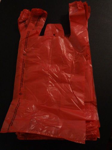 250+ 8&#034; x 11&#034; Plastic - Shopping Bags w/ Handles