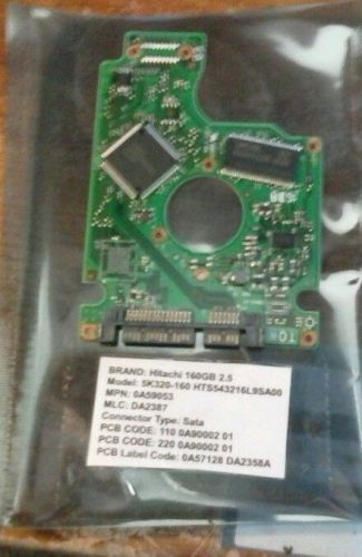 PCB 5K320-160 HTS543216L9SA00 MLC:DA2387 PN:0A59053 Hitachi 160GB 2.5 Sata