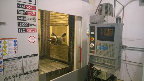 2003 haas hs1 horizontal machining center - 15k spindle with 60 tools for sale