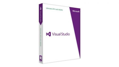 Microsoft visual studio ultimate 2013 32bit (english) for sale