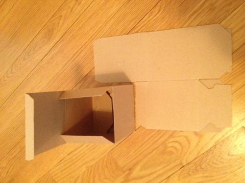 Set of 8 Kraft Gift Boxes 4x4x4&#034;