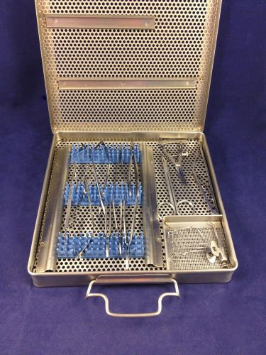 STORZ SMALL OPHTHALMIC SET INSTRUMENTS W/CASE