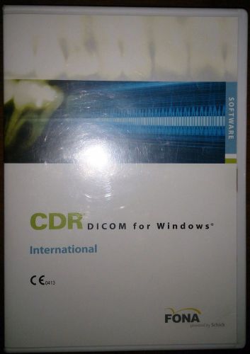 Schick CDR Dicom 4.5 FONA Software for Windows Multiuser License