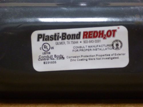 3/4&#034; lb tee pvc coated robroy plasti bond for sale