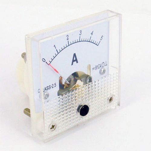 AmpMeter Electronic Meter DC 0~5A CLASS-2.5