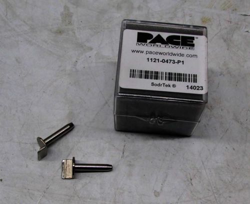Lot of 10 Pairs of Pace 0.5in TT/PS Flat Blade Soldering Tips 1121-0473-P1