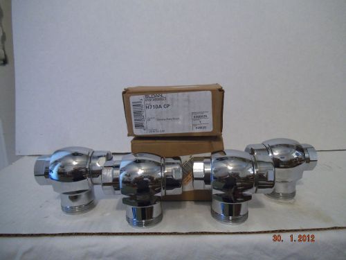 SLOAN H710A CP STOP ASSEMBLY NEW CHROME PLATED LOT OF (4)