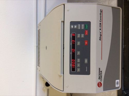 Beckman coulter - allegra x-22r centrifuge with dual 96 plate rotor for sale