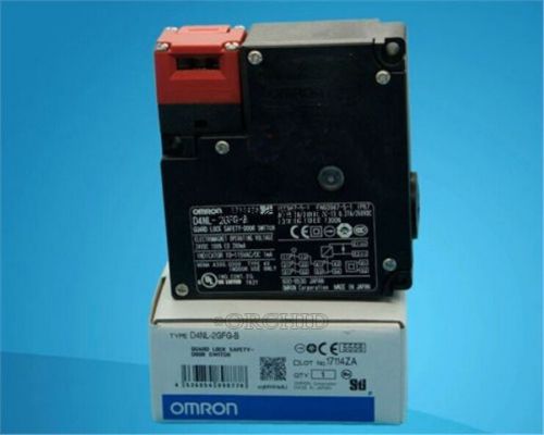 New omron guard lock safety-door switch d4nl-2gfg-b for sale