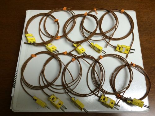 Omega thermocouple hstc-tt-k-24s-36-smpw-cc sealed tip insulated - 10 pieces for sale