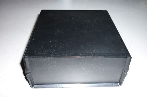3 X  PAC TEC Enclosure Box Black; CM5-200 with fuse holder and cord