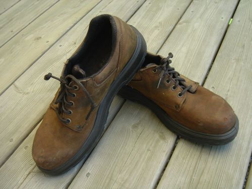Men&#039;s Steel Toe/ Sole Safety Shoes, Size 10 1/2, Lightly used