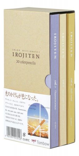 Tombow irojiten vol.3 color pencils dictionary (seascape) ci-rtc-30c japan new for sale