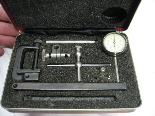 Starrett # 196 plunger back dial indicator  .001 - machinist tools - euc for sale