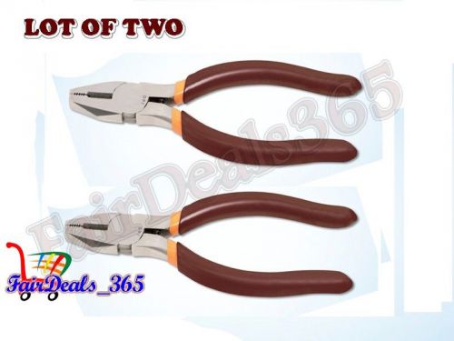 LOT OF 2-MINI COMBINATION PLIERS FOR BEADING, JEWELRY DESIGN AND REPAIR 5 INCHES