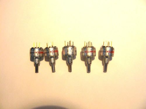 10  pcs  Miniature PCB  or   panel mounted BCD rotaty switches OTAX  Japan gold