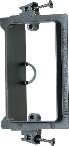 Arlington lvs1 1-gang low voltage screw-on mounting bracket  black  50-pack for sale