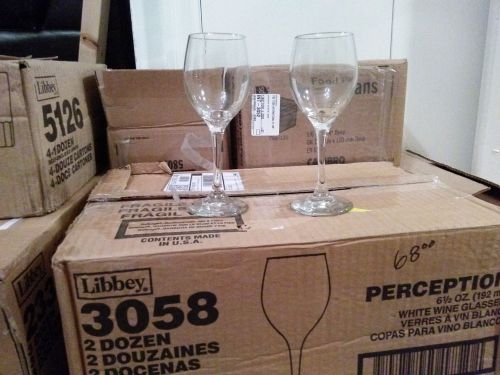libbey glasses 6.5oz White wine Glasses