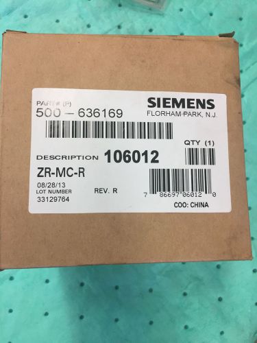 New Siemens ZR-MC-R 500-636169 106012 Red Fire Alarm Wall Mount Strobe
